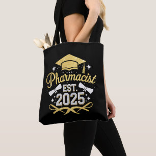 Pharmacist Est 2025 Pharmacy Graduation Tote Bag