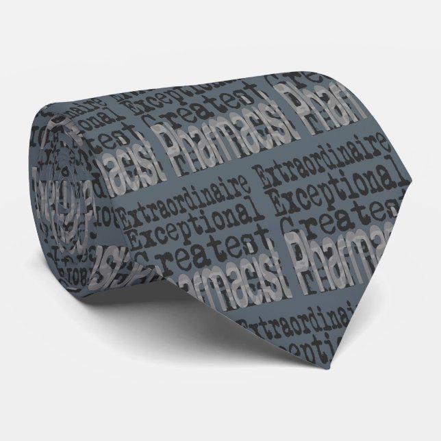 Pharmacist Extraordinaire Tie (Rolled)