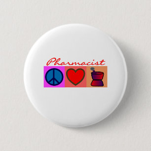 Pharmacist Gifts 6 Cm Round Badge