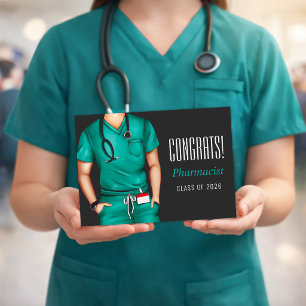 Pharmacist Graduation Congrats Card