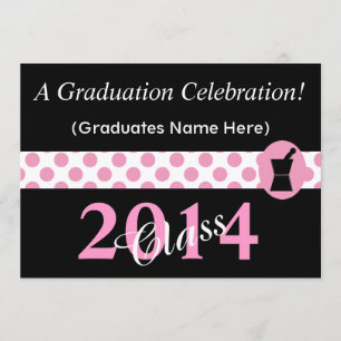 Pharmacist Graduation Invitations 2014