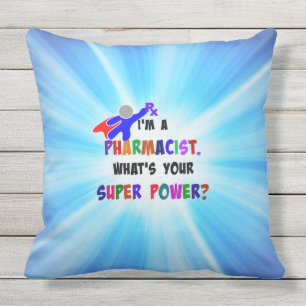 Pharmacist Humour Outdoor Cushion