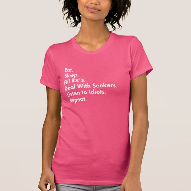 Pharmacist Humour T-Shirts (Front)
