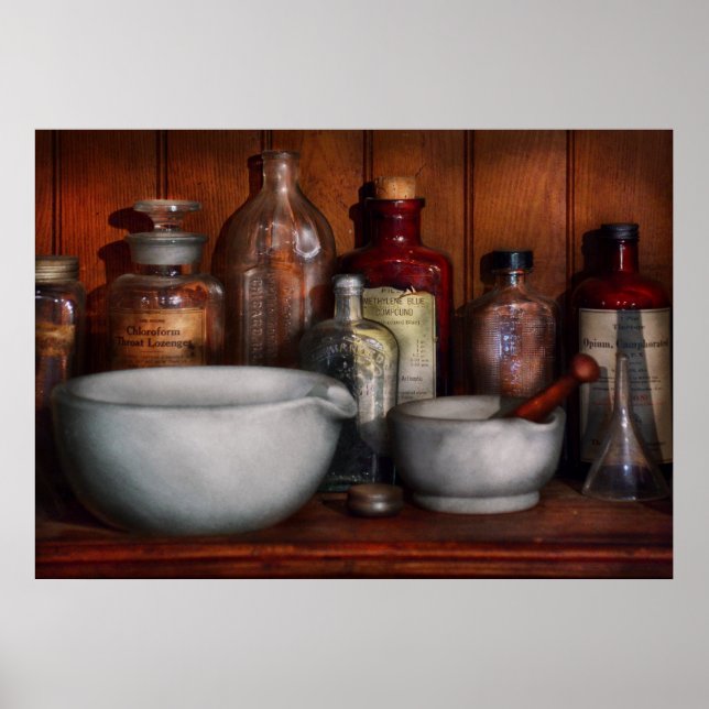 Pharmacist - Medicine for Coughing Poster (Front)