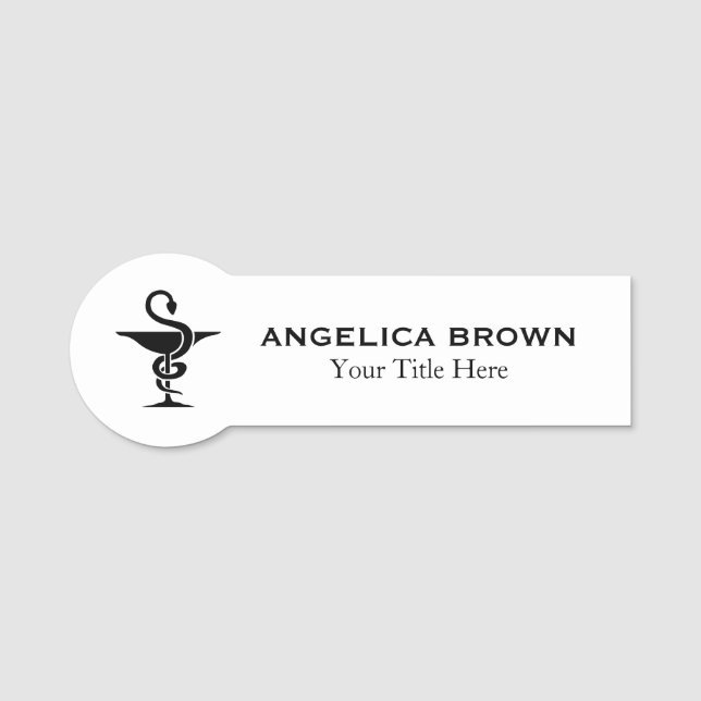 Pharmacist Name Tag (Front)