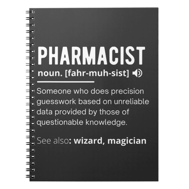 pharmacist notebook (Front)