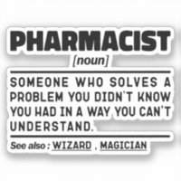 Pharmacist Noun Pharmacy Medication Employee