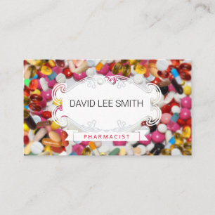 Pharmacist Pharmacy Pills Store Business Card