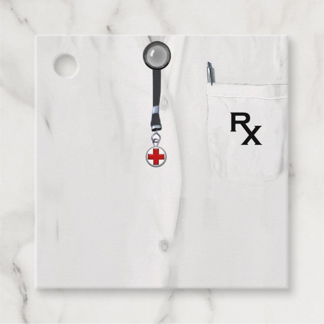 Pharmacist Pharmacy School Graduation Favour Tags (Front)