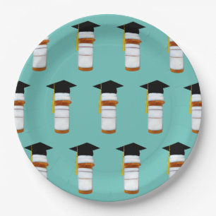 Pharmacist Pharmacy School Graduation Paper Plate