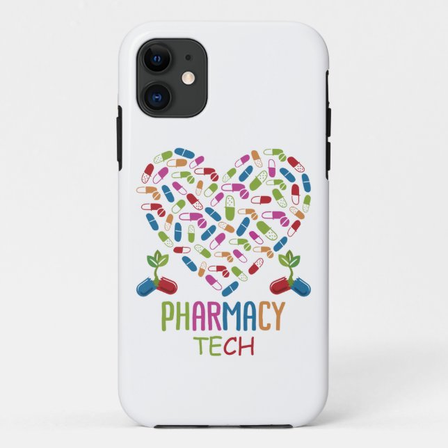 Pharmacist Pharmacy Technician Case-Mate iPhone Case (Back)