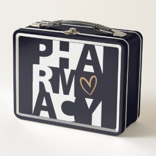 Pharmacist Pharmacy Technician Metal Lunch Box