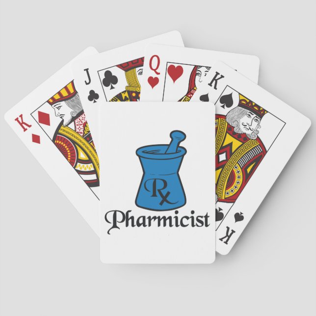 Pharmacist Playing Cards (Back)