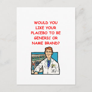 pharmacist postcard