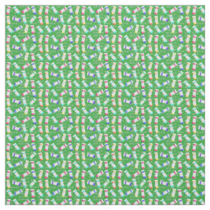 Pharmacist  Prescription Bottles Green Fabric