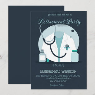 Pharmacist Retirement Party Invitation