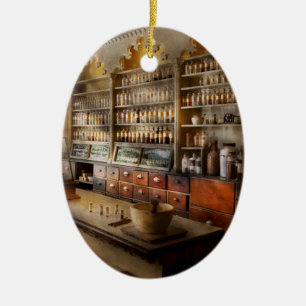 Pharmacist - The dispensatory Ceramic Tree Decoration
