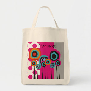Pharmacist Whimsical FlowersTote Tote Bag