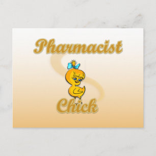 Pharmacists Chick Postcard