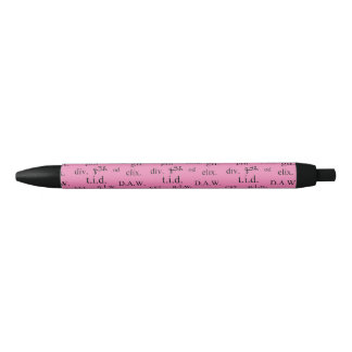 Pharmacist's Pink Abbreviations Pen