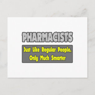 Pharmacists...Smarter Postcard