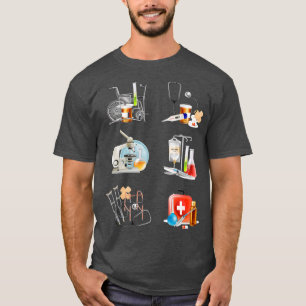 Pharmacology Heart Pack 3 T-Shirt