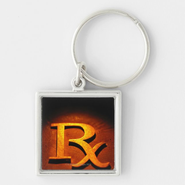 Pharmacology Symbol Key Ring (Front)