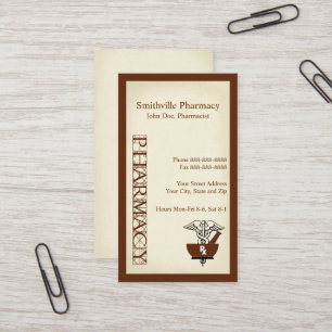 Pharmacy Business Card