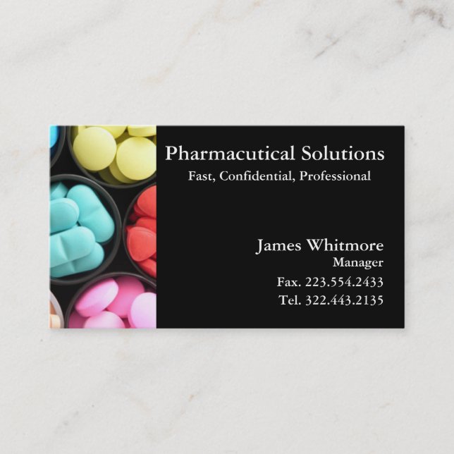 Pharmacy Business Card (Front)
