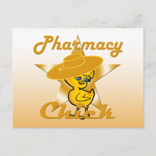 Pharmacy Chick #10 Postcard