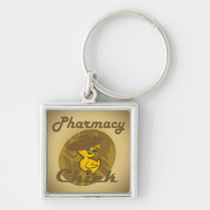 Pharmacy Chick #6 Key Ring