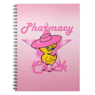 Pharmacy Chick #8 Spiral Notebook