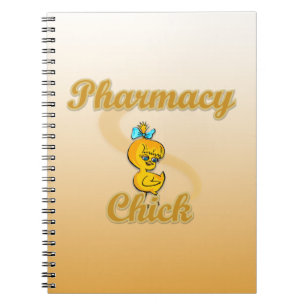 Pharmacy Chick Spiral Notebook
