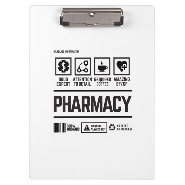 pharmacy clipboard (Front)