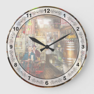 Pharmacy - Collins Pharmacy 1915 Large Clock
