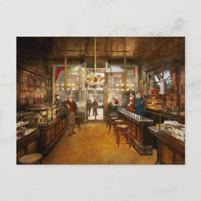 Pharmacy - Congdon's Pharmacy 1910 Postcard (Front)