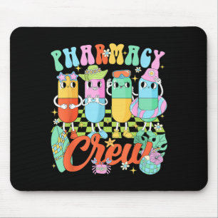 Pharmacy Crew Summer Vacation Pharmacy Technician Mouse Pad