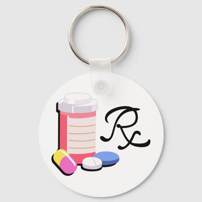 Pharmacy Design Key Ring (Front)