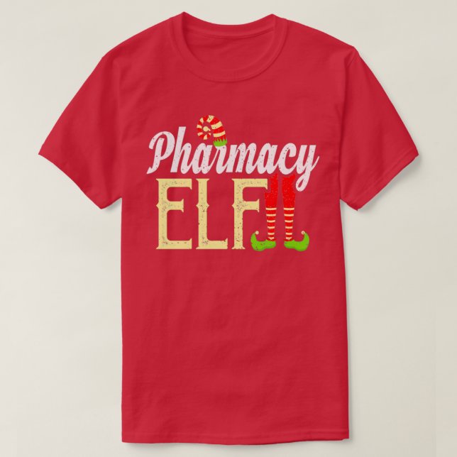Pharmacy Elf T-Shirt (Design Front)