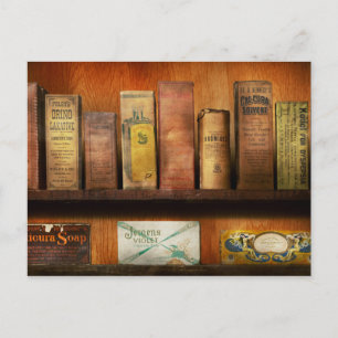 Pharmacy - Favourite Remedies Postcard