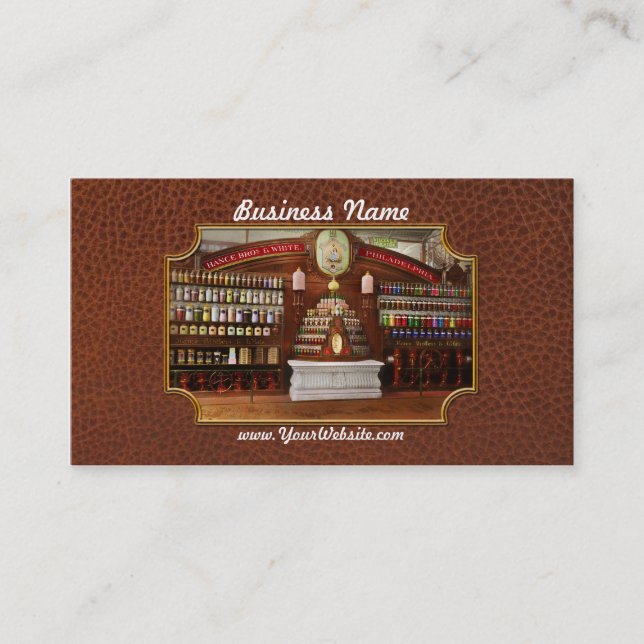 Pharmacy - Flavour Kings 1876 Business Card (Front)