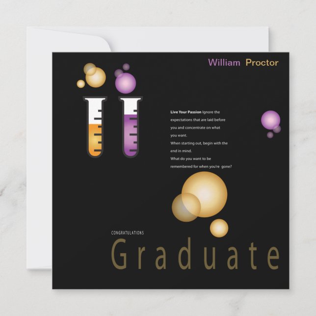 Pharmacy Graduation Announcements (Front)