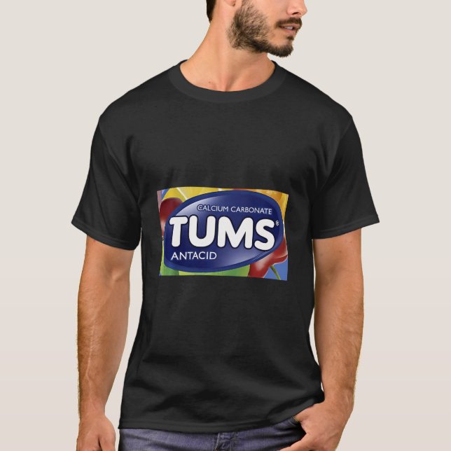 Pharmacy Halloween Costume Calcium Carbonate Tums  T-Shirt (Front)