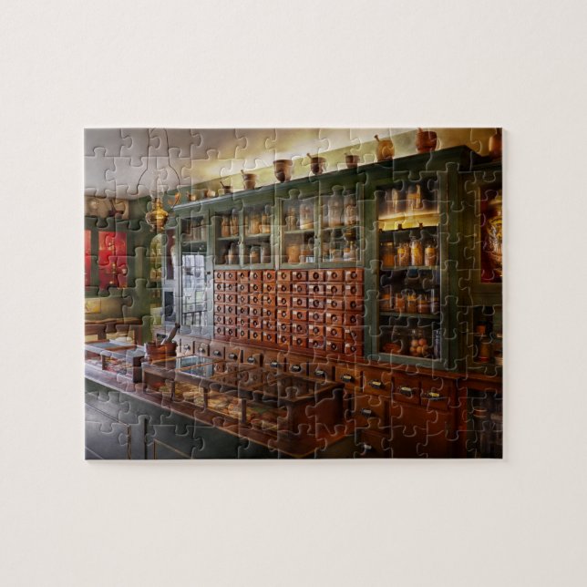 Pharmacy - I'll be out in a minute Jigsaw Puzzle (Horizontal)