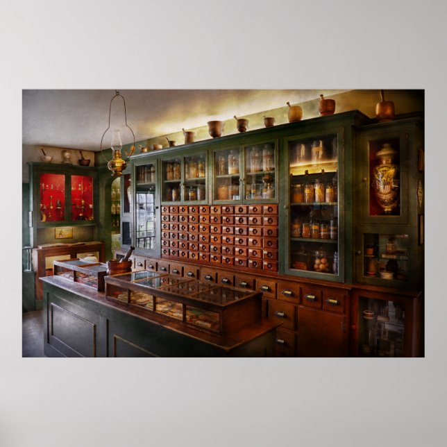 Pharmacy - I'll be out in a minute Poster (Front)