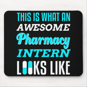 Pharmacy Intern Funny PharmD Student Gift Mouse Pad