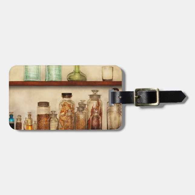 Pharmacy - Medical herbs Luggage Tag (Front Horizontal)