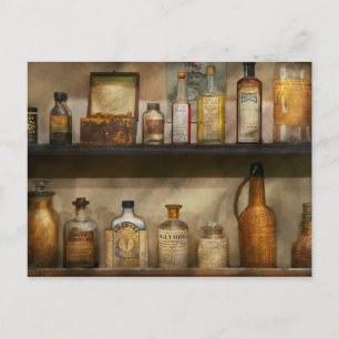 Pharmacy - Medicine from the past Postcard