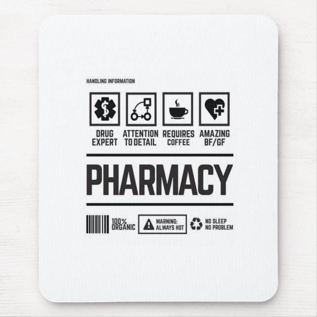pharmacy mouse pad (Front)