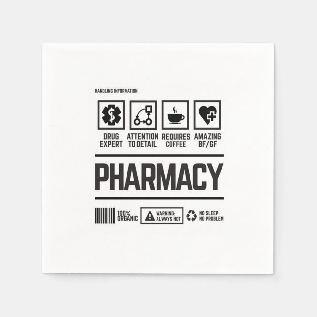 pharmacy napkin (Front)